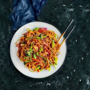 Schezwan Egg Chow