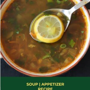 Lemon Coriander Soup