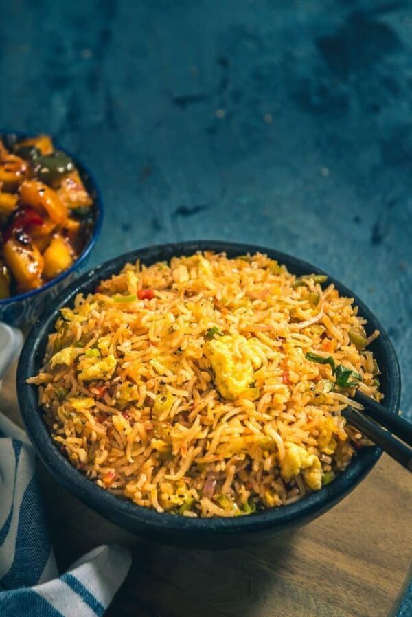 Schezwan Egg Rice