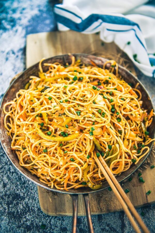 Schezwan Veg Chow